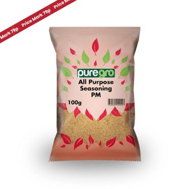 Puregro All Purpose Seasoning 100g PM 79p (Box of 10)