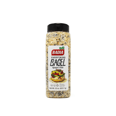 Badia Everything Bagel Seasoning 623.7g (22oz) (Box of 4)