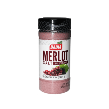 Badia Merlot Salt 255.1g (9oz) (Box of 6)
