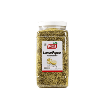 Badia Lemon Pepper 2.72kg (6lbs) (Box of 4)