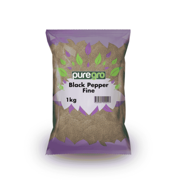 Puregro Black Pepper Fine 1kg (Box of 6)
