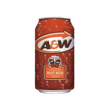 A&W Root Beer 355ml (12 fl.oz) (Box of 12)
