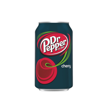 Dr Pepper Cherry Soda 355ml (12 fl.oz) (2 x 12 Case) (Box of 24)