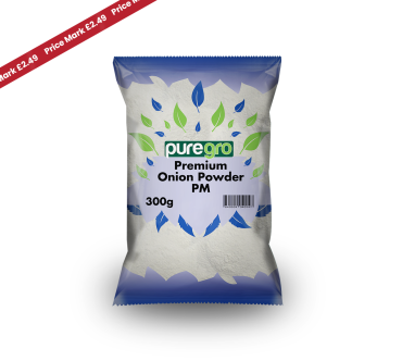 Puregro Premium White Onion Powder PM £2.49 300g (Box of 10)