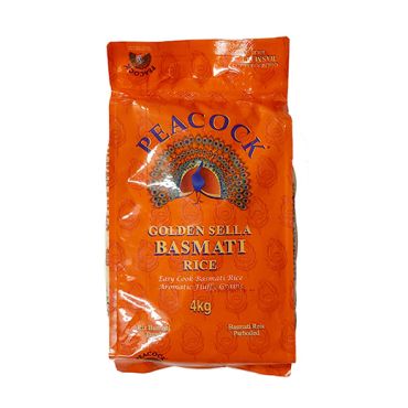 Peacock Golden Sella Rice 4kg