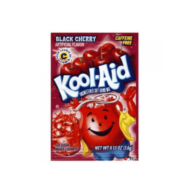 Kool Aid Sachet Black Cherry (2 Quarts) (Box of 48)