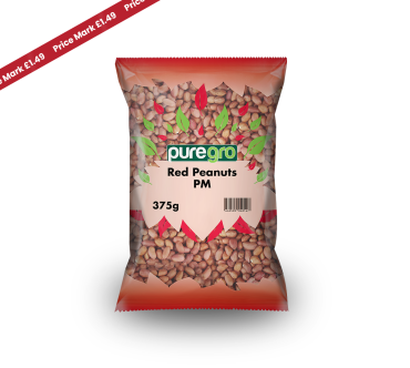 Puregro Red Peanut  PM £1.49 375g (Box of 10)