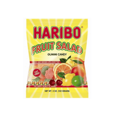 Haribo Fruit Salad 142g (5oz) (Box of 12)