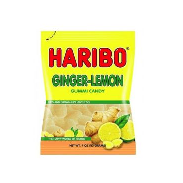 Haribo Ginger Lemon 113g (4oz) (Box of 12)