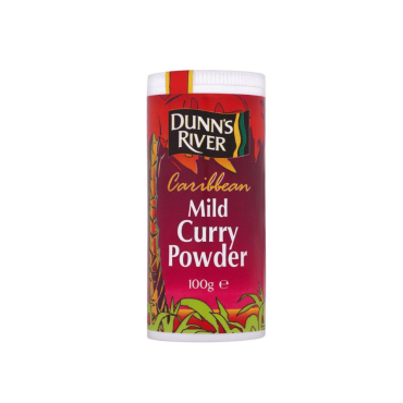 Dunn's River Caribbean Mild Curry Powder 100g (Box of 12)