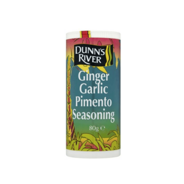 Dunn's River Ginger Garlic Pimento Seasoning 80g (Box of 12)