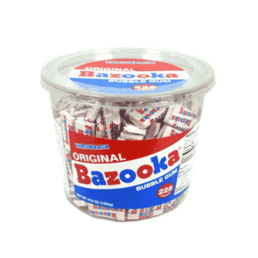 Bazooka Original Gum Tub 1.2Kg (43.7oz)