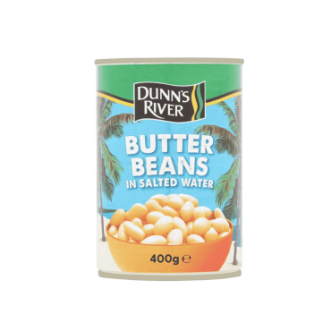 Dunn's River Butter Beans 400g (Box of 12)