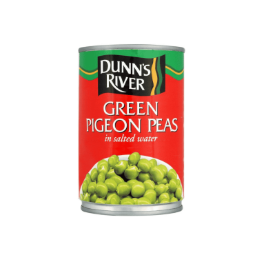 Dunn's River Green Pigeon Peas 425g (Box of 12)