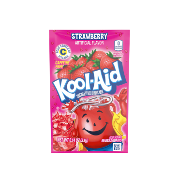 Kool Aid Sachet Strawberry (2 Quarts) (Box of 48)