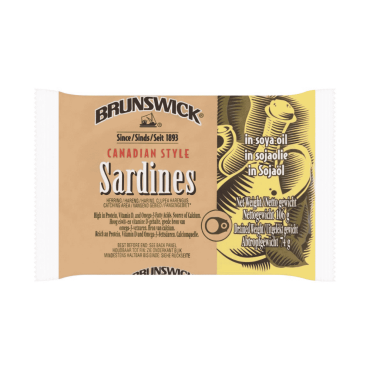 Brunswick Sardines In Soya Oil 106g (Box of 12)