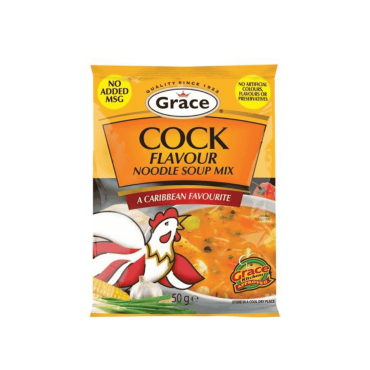 Grace Cock Flavour Soup 50g (Box of 12x12 - Total 144)