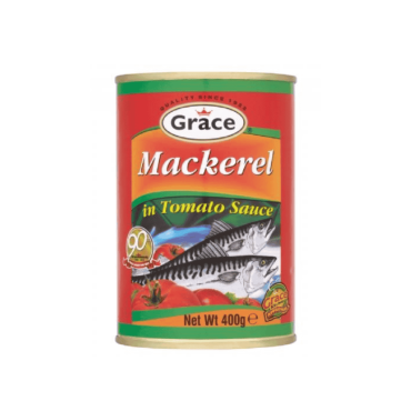 Grace Mackerel in Tomato Sauce 425g (Case of 12) GV425111V