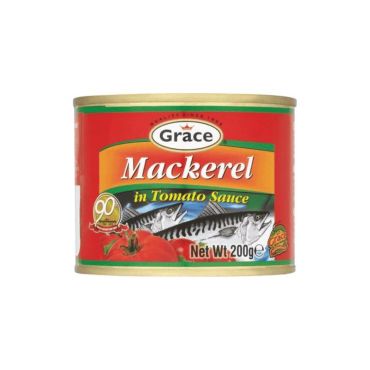 Grace Mackerel in Tomato Sauce 200g (Case of 12)
