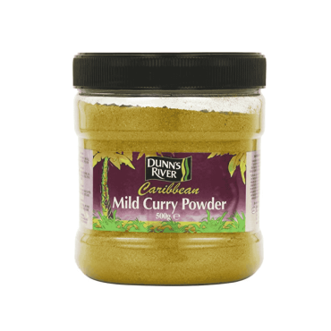 Dunn's River Caribbean Mild Curry Powder 500g (Box of 3)