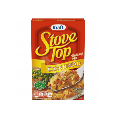 Kraft Stove Top Cornbread Stuffing 170g (6oz) (Box of 12)