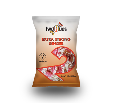 TwoHues Extra Strong Ginger PMP 99p 100g (3.52oz) (Box of 12)