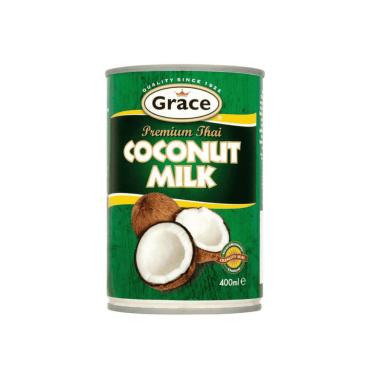 Grace Coconut Milk  Thai Premium Can 400 ml (14 fl.oz) (Case of 12)
