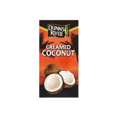 Dunn's River Creamed Coconut  200g (Box of 12)