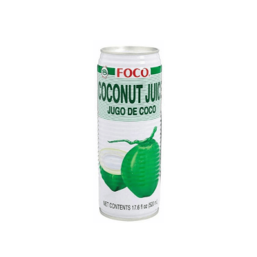Foco Coconut Juice Pulp 520ml (Box of 12)