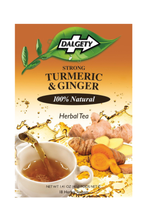 Dalgety Turmeric & Ginger Tea 40g (18 Tea Bags) (Box of 6)