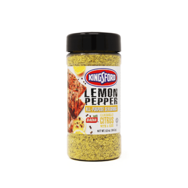 Badia Kingsford Lemon Pepper 184.3g (6.5oz) (Box of 6)