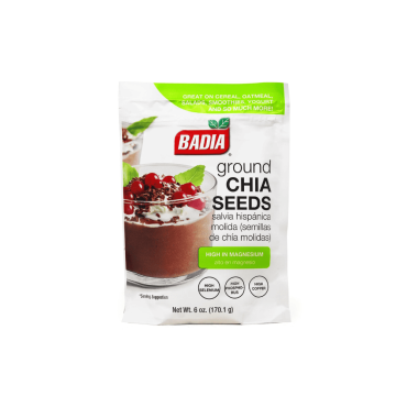 Badia Ground Chia Seeds 170.1g (6oz) (Box of 8)