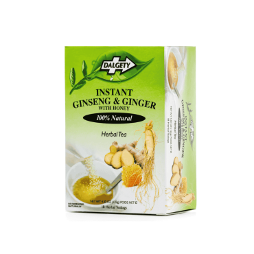 Dalgety Instant Ginseng & Ginger Tea 122g (18 Tea Bags) (Box of 6)