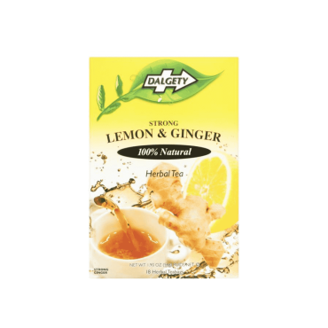 Dalgety Lemon & Ginger Tea 54g (18 Tea Bags) (Box of 6)