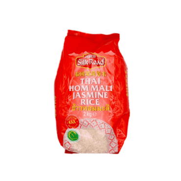 Silk Road Thai Fragrant Hom Mali Rice 2kg (Box of 6)