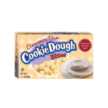 Taste of Nature Cookie Dough Cinnamon Bun Bites Theatre Box  88g (3.1oz) (Box of 12)