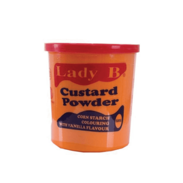 Lady B Custard Powder 500g (Box of 24)