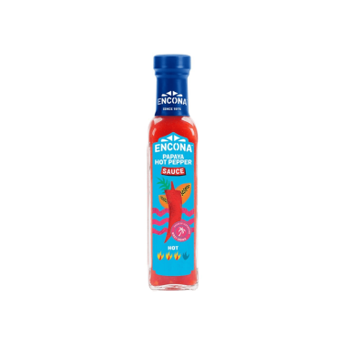 Encona Papaya Hot Pepper Sauce 142ml (Box of 6)