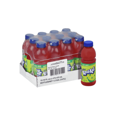 Kool Aid Cherry Limeade Ready to Drink 473ml (16 fl.oz) (Box of 12)