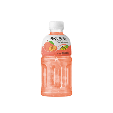 Mogu Mogu Nata De Coco Peach Flavour Drink 320ml (Box of 24)