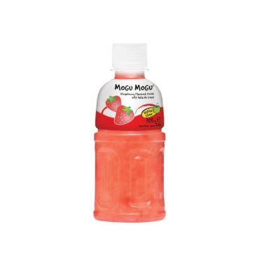 Mogu Mogu Nata De Coco Drink Strawberry Flavour 320ml (Box of 24)