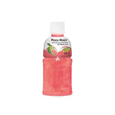 Mogu Mogu Nata De Coco Drink Pink Guava 320ml (Box of 24)