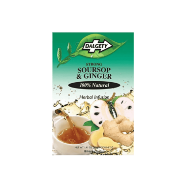 Dalgety Soursop & Ginger Tea 40g (18 Tea Bags) (Box of 6)