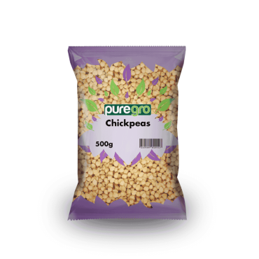 Puregro Chickpeas 500g (Box of 10)