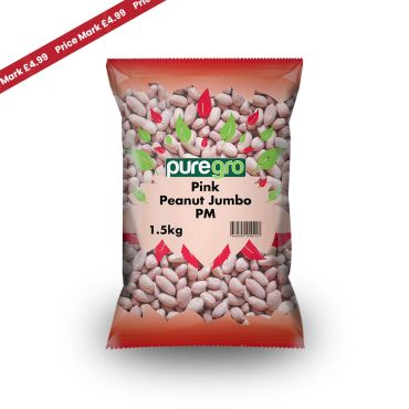 Puregro Pink Peanut Jumbo 1.5kg PM £4.99 (Box of 6)