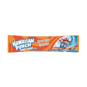 Hawaiian Punch Chews Bar Ocean Orange 22g (0.8oz) (Box of 36)