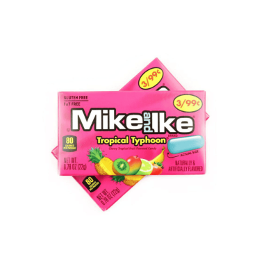 Mike & Ike Tropical Typhoon 22g (0.78oz) (Box of 24)