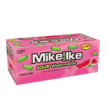 Mike & Ike Sour Watermelon 22g (0.78oz) (Box of 24)