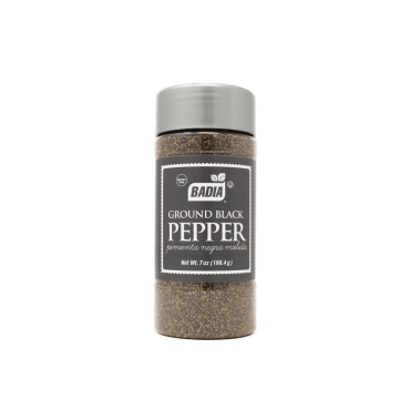 Badia Ground Black Pepper 198.4g (7oz) (Box of 12)