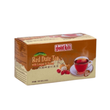 Gold Kili Red Date Tea With Longan Drink 180g (Box of 24)